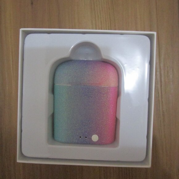 Sugar & Jade White Wireless Bluetooth earbuds colorful sparkle case NIB - Picture 4 of 13